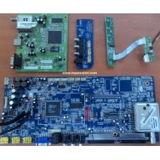 TD-101-SUNNY, Ver:1.3, STV-8001A, LC420WUN, WOON WN042LI-T2FS, LCD TV MAİN BOARD